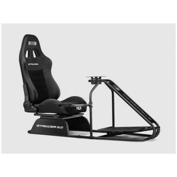 Racing Simulator Cockpit GTRacer 2.0 Black Next Le