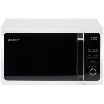 SHARP mikroviļņu krāsns, 20l, 800W balta (R243W)