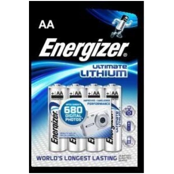 ENERGIZER Litija AA B4 1.5V baterijas