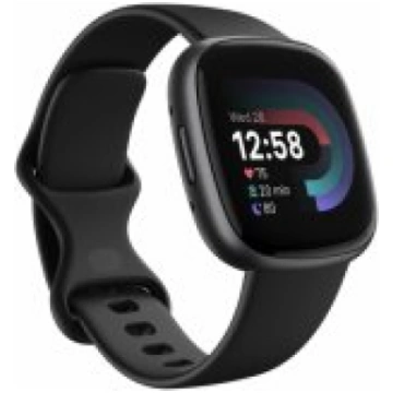 Fitbit Versa 4 Black/ Graphite viedpulkstenis FB52