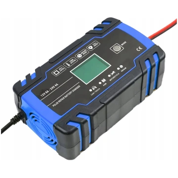 Car Battery Charger,12V/24V 8A 4A Intelligent Auto