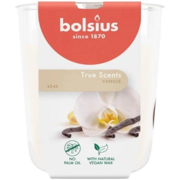 Bolsius True Scents Aromātiskā Svece 80x73mm Vanil