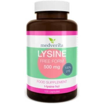 L-Lysine 500 mg Medverita 100 caps