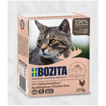 Bozita Chicken Liver Jelly, 370g - bezgraudu gaļas