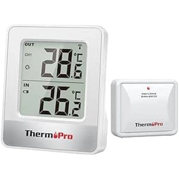 ThermoPro TP200 bezvadu iekštelpu termometrs 2 ist