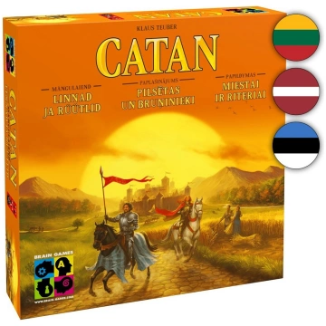 Catan: Pilsētas un bruņinieki | LT/LV/EE