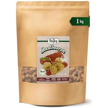 Biojoy bioloģiskās žāvētas zīdkoka ogas (1 kg), ba