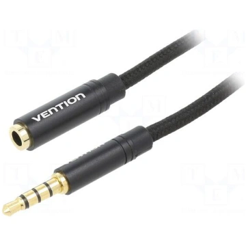 Cable | Jack 3.5mm 4pin socket,Jack 3,5mm 4pin plu