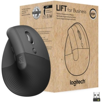 Logitech Lift Vertical for Business Wireless Mouse