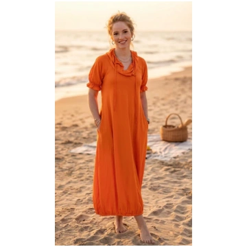 Kleita "Boho Aija" oranža