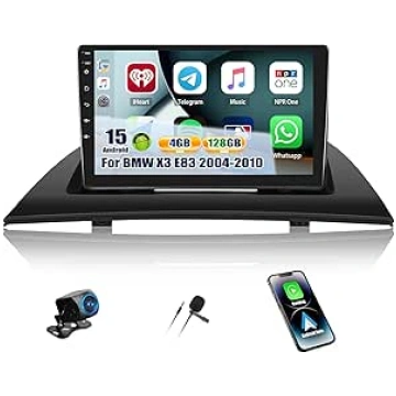 CAMECHO [4+128G] Android 15 satelītnavigācijas 9 c