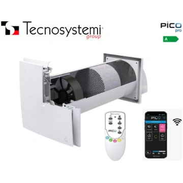 TECNOSYSTEMI PICO PRO 60 mini rekuperators, Wi-Fi