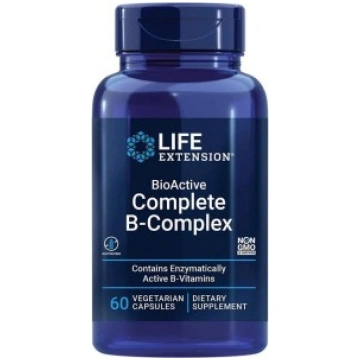 BioActive Complete B-Complex Life Extension 60 vca