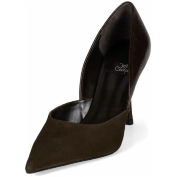Jeffrey Campbell Volturi Coffee Suede Combo