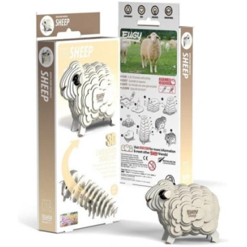 Eugy 3d Puzzle Sheep - radoša rotaļlieta bērniem n