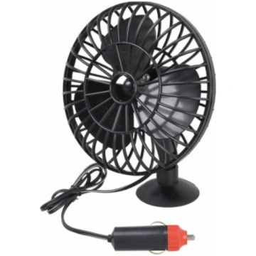 Ventilators plastm. ar piesūcekni 12V