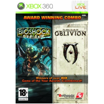 Lietots - Xbox 360 BioShock + Elder Scrolls IV: Ob