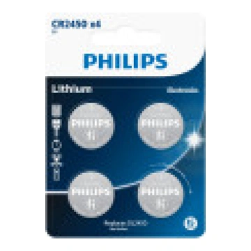 Philips Knapellebatteri litija CR2450 4 -pak 22924