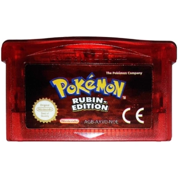 Lietots - GBA Pokemon: Ruby Edition - LIETOTA (vāc