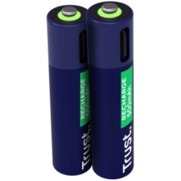 Baterijas Trust USB-C Rechargeable AAA Batteries 2