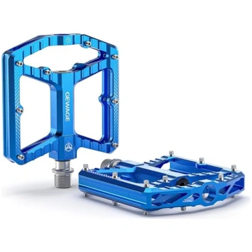 GEWAGE MTB pedāļi — CNC apstrādāts alumīnijs, plaš