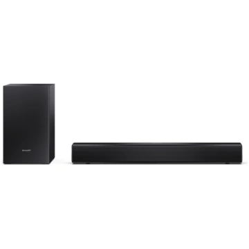 Sharp Compact 2.1 Soundbar with Wireless Subwoofer
