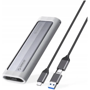 ORICO M.2 NGFF korpuss uz USB-C 5Gbps, pelēks