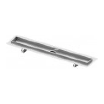 TECEdrainline dušas tekne, taisna, ar Seal System 