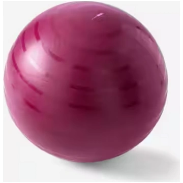 Izturīga vingrošanas bumba, 3. izmērs, 75 cm, rozā
