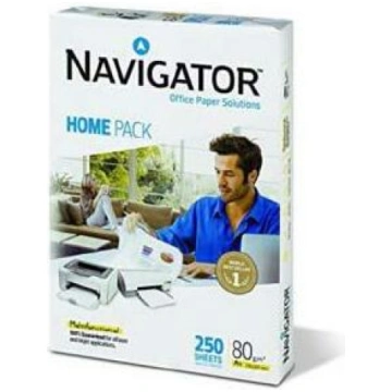 Papīrs A4, 80gr/m2, 250 loksnes, Navigator Multifu