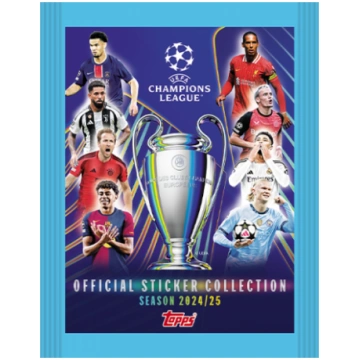 TOPPS Champions League 2025 uzlīmju komplekts