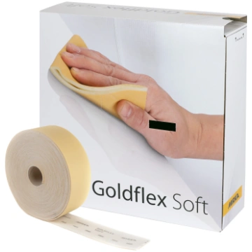 Abrasive roller on GOLDFLEX SOFT foam pre-cut - P1