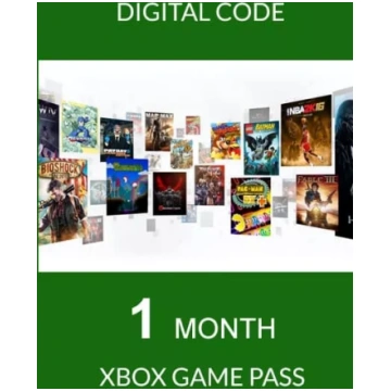 Xbox Game Pass 1 Mēneša Abonements Microsoft