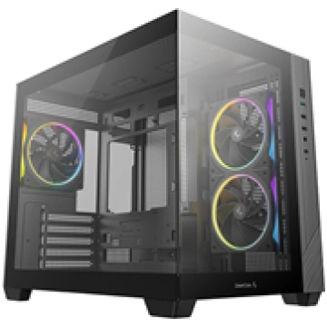 Deepcool Case CG330 3F Black Micro ATX R-CG330-BKN
