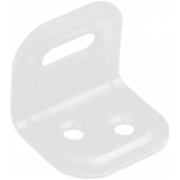 Leņķis mēbelēm 25x25x29mm, balts
