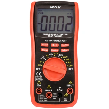 YATO Digitālais multimetrs 0-600V, YT-73085