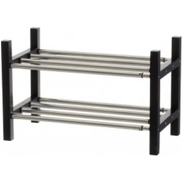 Plaukts apavu 57-100cm izvelkams melns 4Living 740