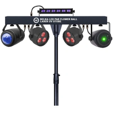 LED apgaismojuma komplekts Light4Me T-Bar Led Par 