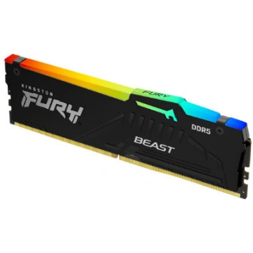 Pamięć Kingston Fury Beast RGB, DDR5, 16 GB, 6000M
