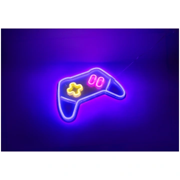 Fuj:tech Neon Game pad - LED wall lamp, game contr