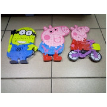 Attīstošā bērnu puzle PEPPA PIG Cūciņa Peppa vai M
