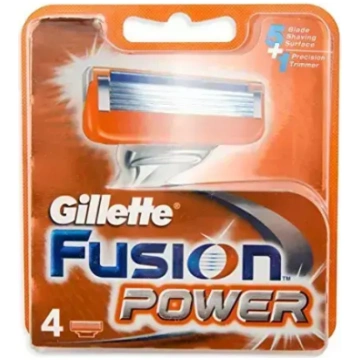 Gillette Fusion Power - Rezerves asmeņi - 4.0k
