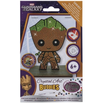 MARVEL Crystal Art Figūriņa, Grūts CRAFT BUDDY