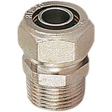 Niķelēts nipelis GTN 3/4M, D16mm, PEX caurulēm