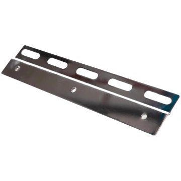 Cinkota tērauda turētājs PVC aizkariem, 400 mm